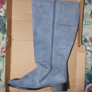 Step Up Comfort Tall Ladies Boots Gray'ish US Size 9.5W